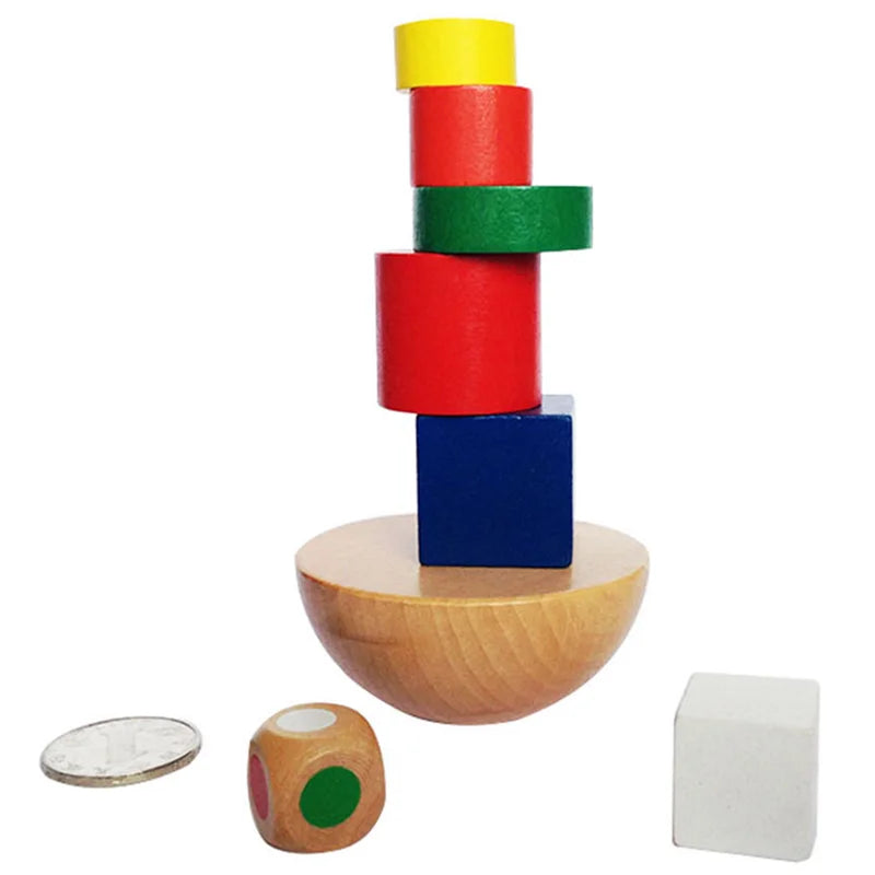 1 Set Balance Building Block Kids Play Set