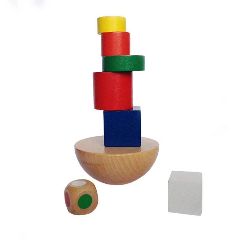 1 Set Balance Building Block Kids Play Set