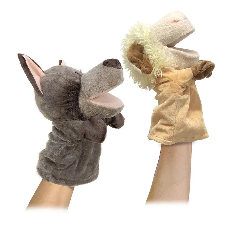 Stuffed Plush Animals Toys Story Puppet Educational Toy